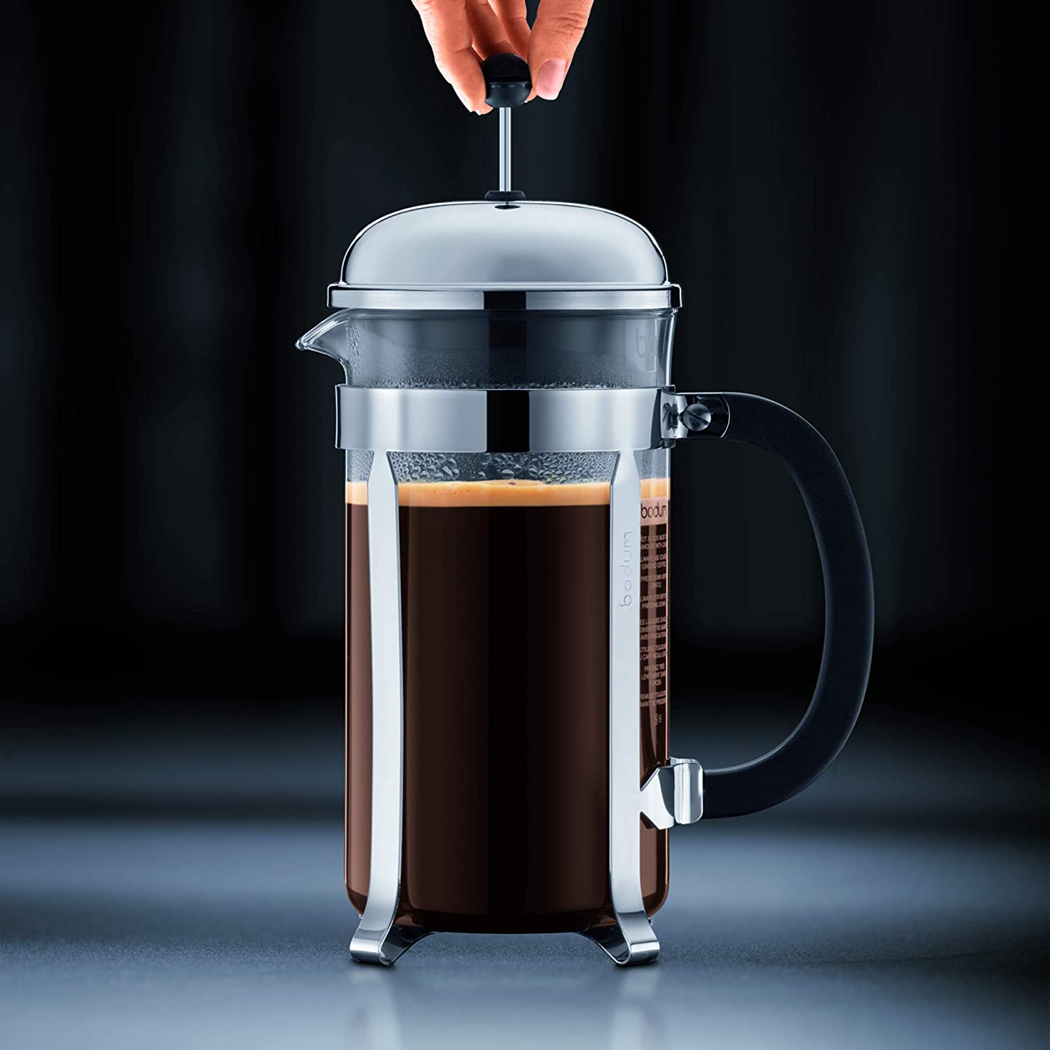 Bodum Chambord French Press Coffee Maker – 8 Cup – Chrome
