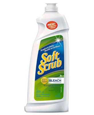 Soft Scrub Cleanser With Bleach – 24oz