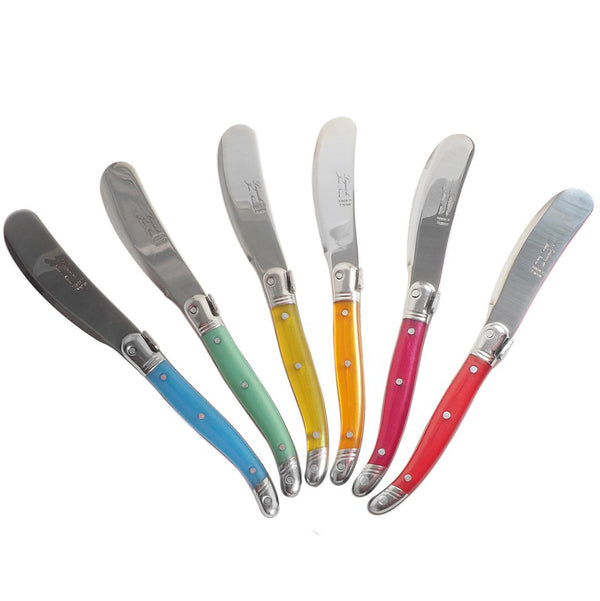 Laguiole Mini Cheese Spreader – Assorted Colors - Sold Individually