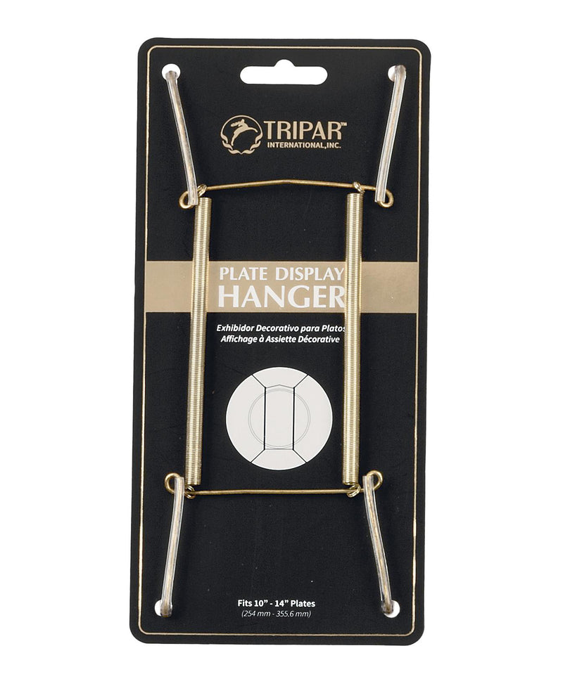 Tripar Brass Wire Plate Display Hanger – 10"-14"