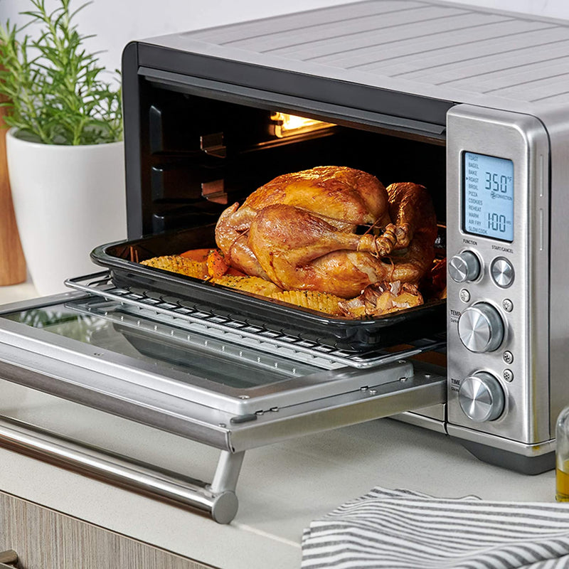 Breville Brushed Stainless Steel Smart Oven Air Fryer Toaster Oven