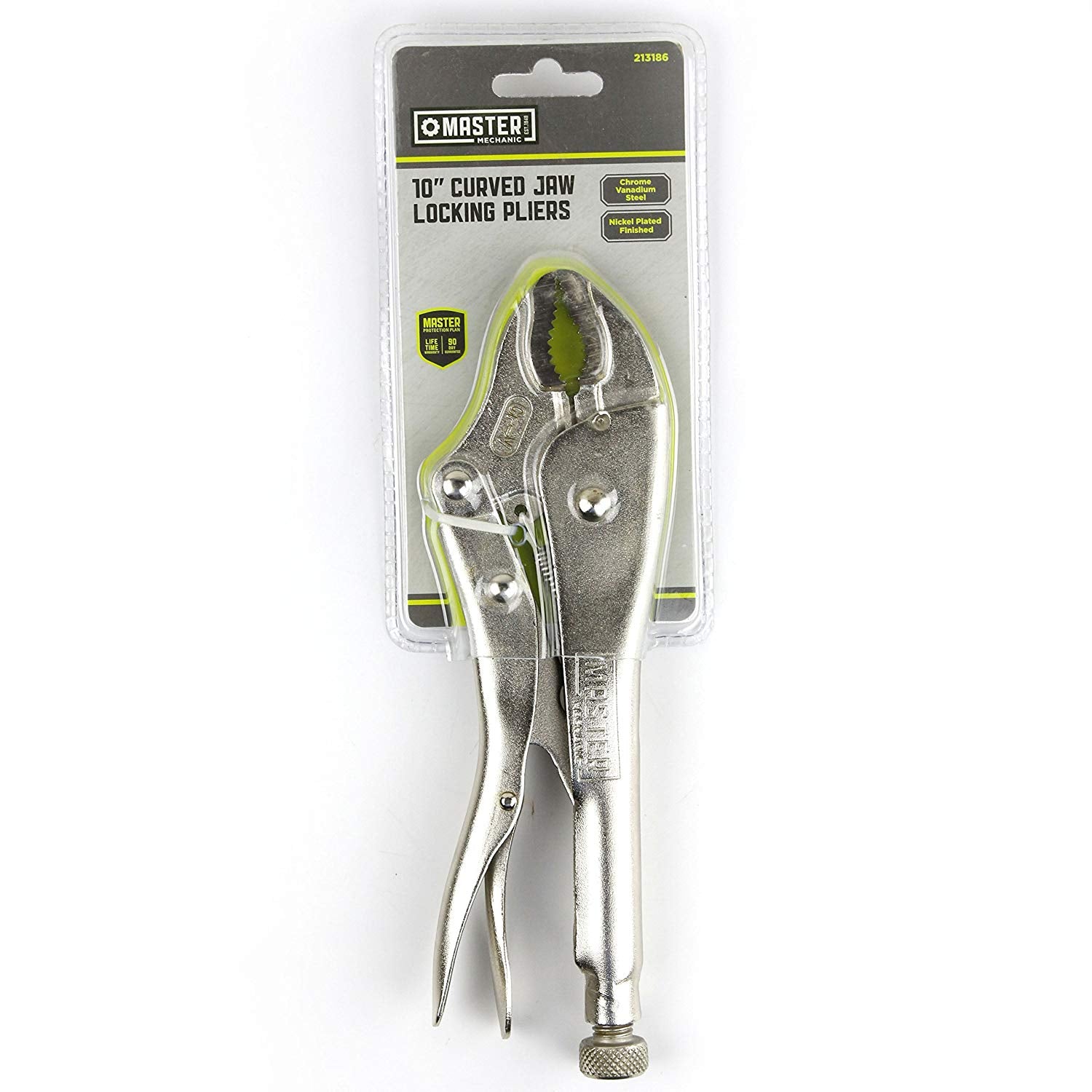Curved Jaw Locking Pliers – 10"