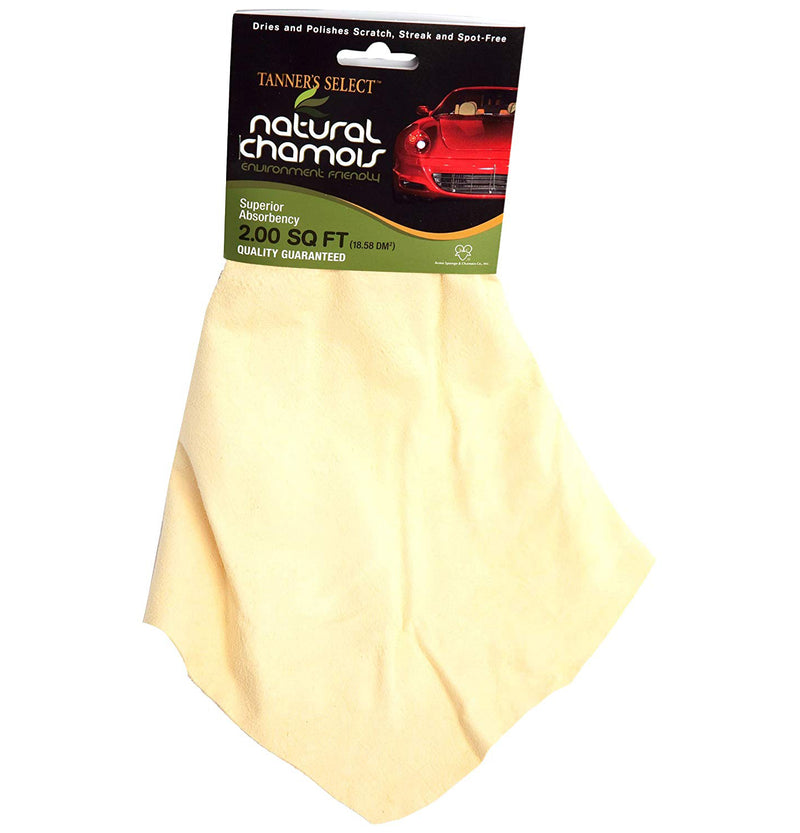 Tanner's Select Genuine Leather Chamois – 2.5sqft