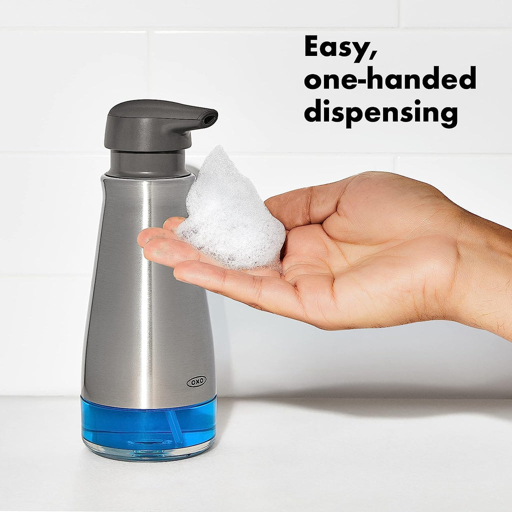 OXO Good Grips Stainless Steel Soap Dispenser - Spoons N Spice