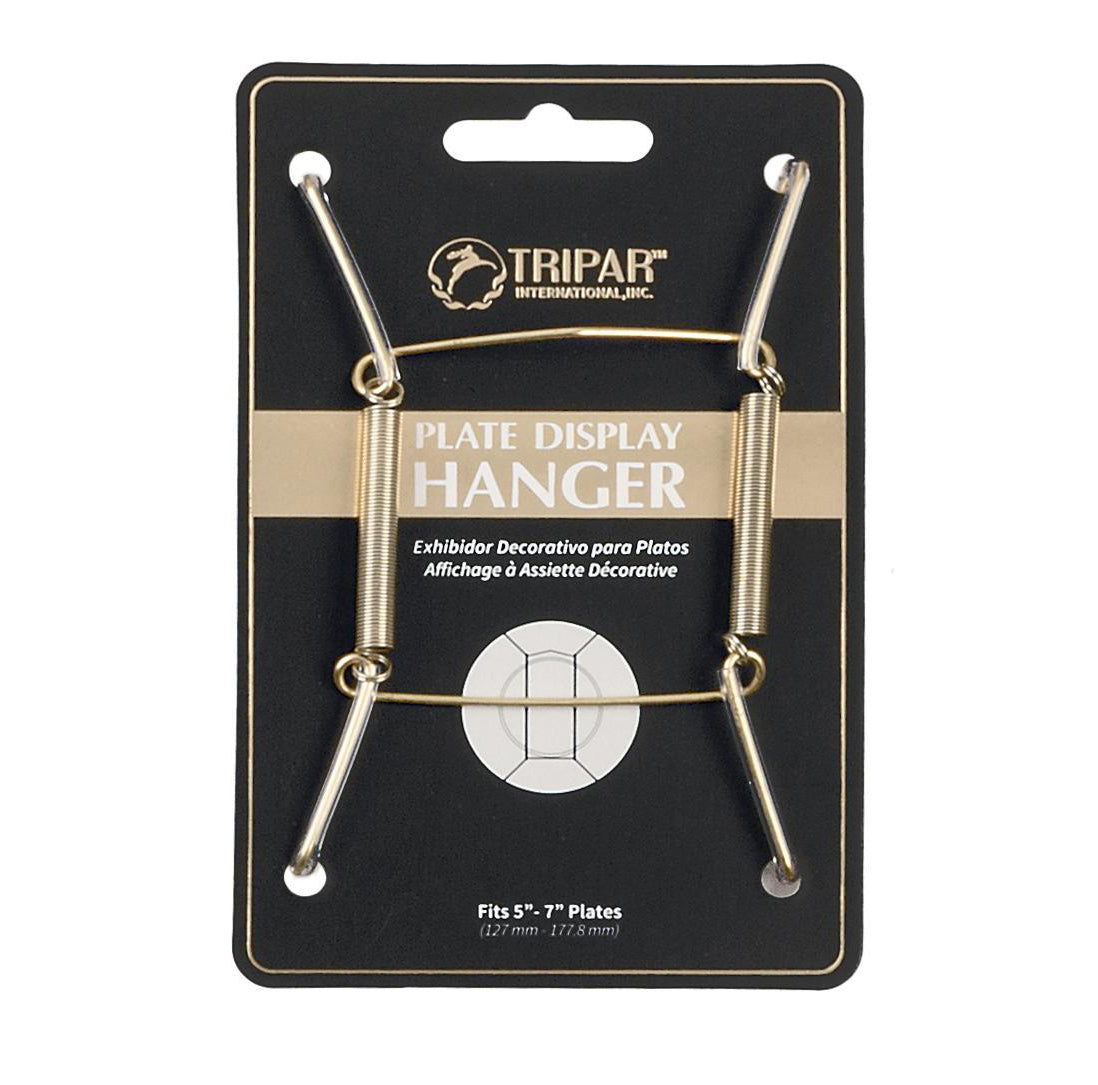 Tripar Brass Wire Plate Display Hanger – 5"-7"
