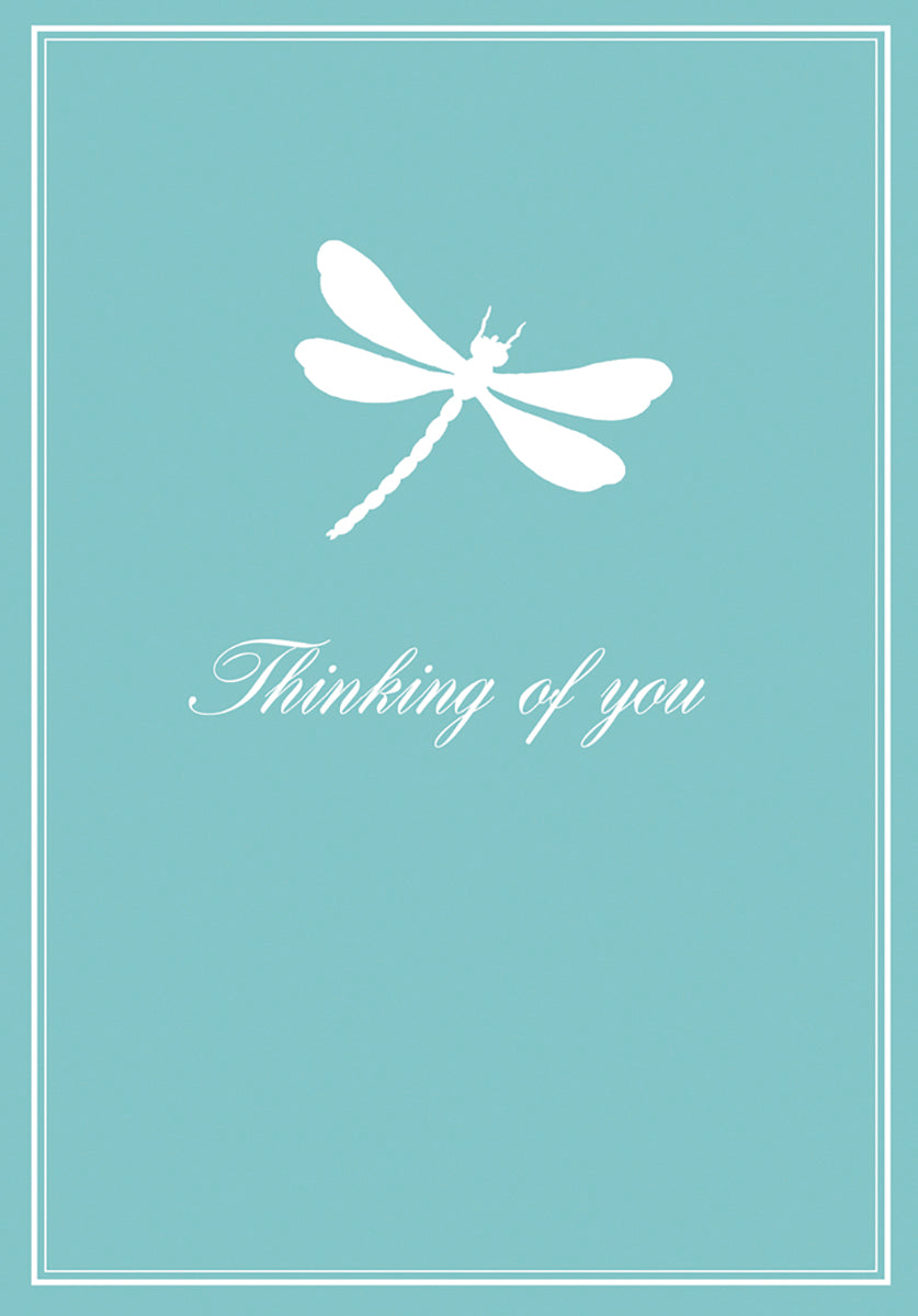 Caspari – Thinking Of You Card – 1 Card & 1 Envelope