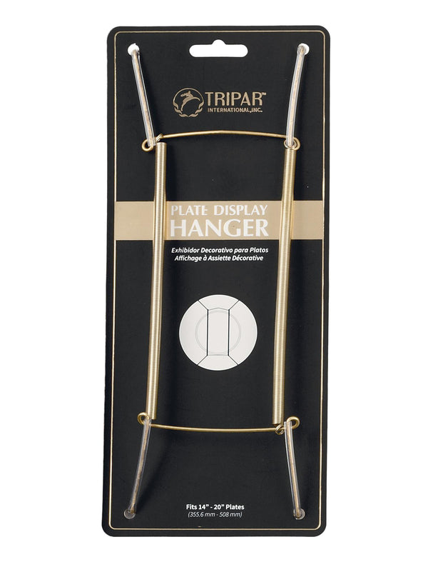 Tripar Brass Wire Plate Display Hanger – 14"-20"