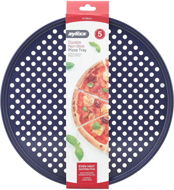 Zyliss Nonstick Pizza Baking Tray – 14 in.