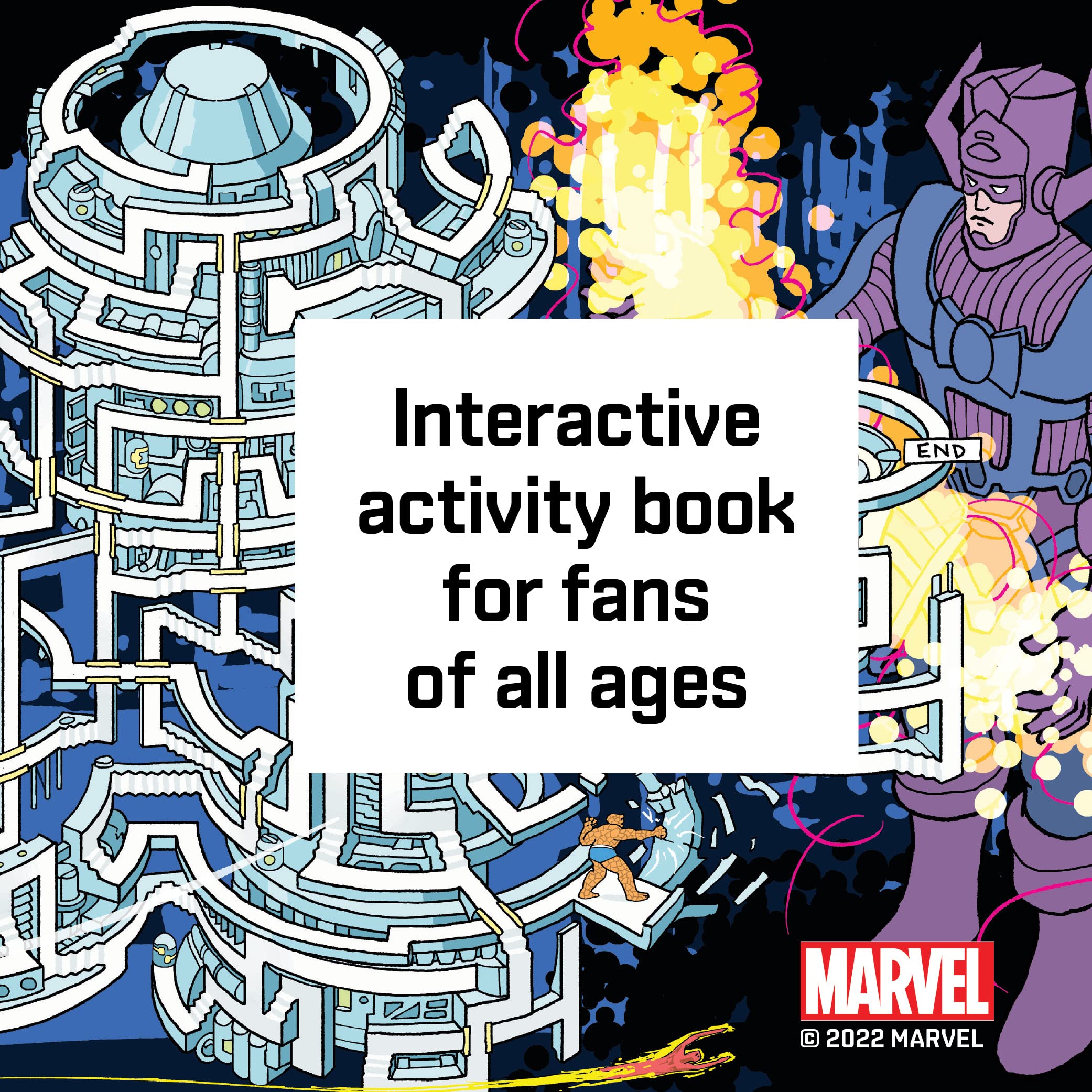 Marvel Mazes Novelty Book