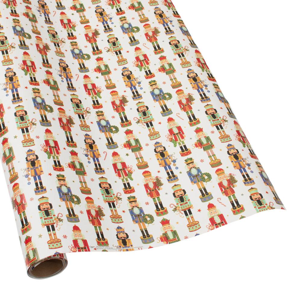 Nutcracker Parade Gift Wrapping Paper - 30" x 8' Roll – Local Delivery Only