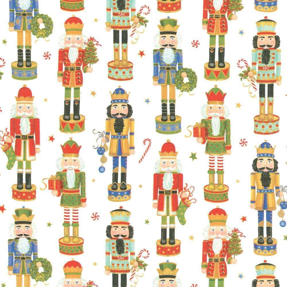 Nutcracker Parade Gift Wrapping Paper - 30" x 8' Roll – Local Delivery Only
