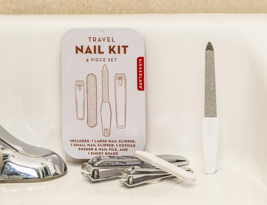 Kikkerland Travel Nail Kit – 4 Piece Set