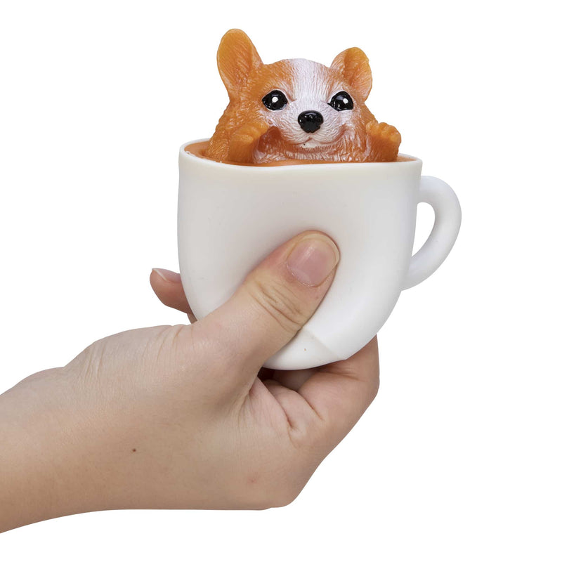Pup In A Cup - Squishy Pop Up Pups - Assorted