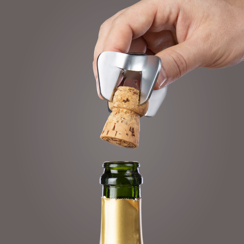 Vacu Vin Chrome Champagne Opener