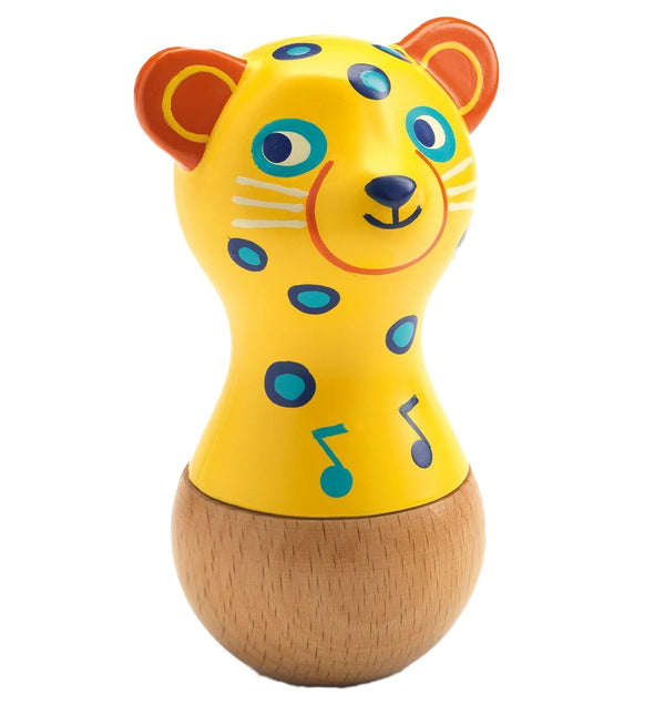 Djeco Animambo - Jaguar Maracas Baby Toy