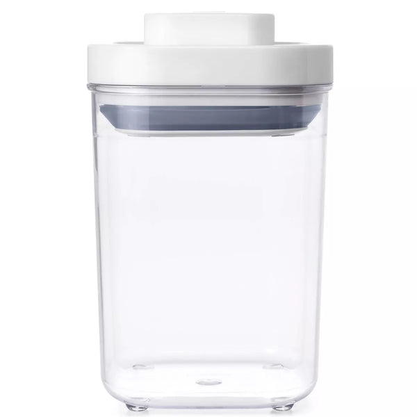 Oxo Steel Pop Container 1 L 1.1 Qt Small Short Airtight Food Storage