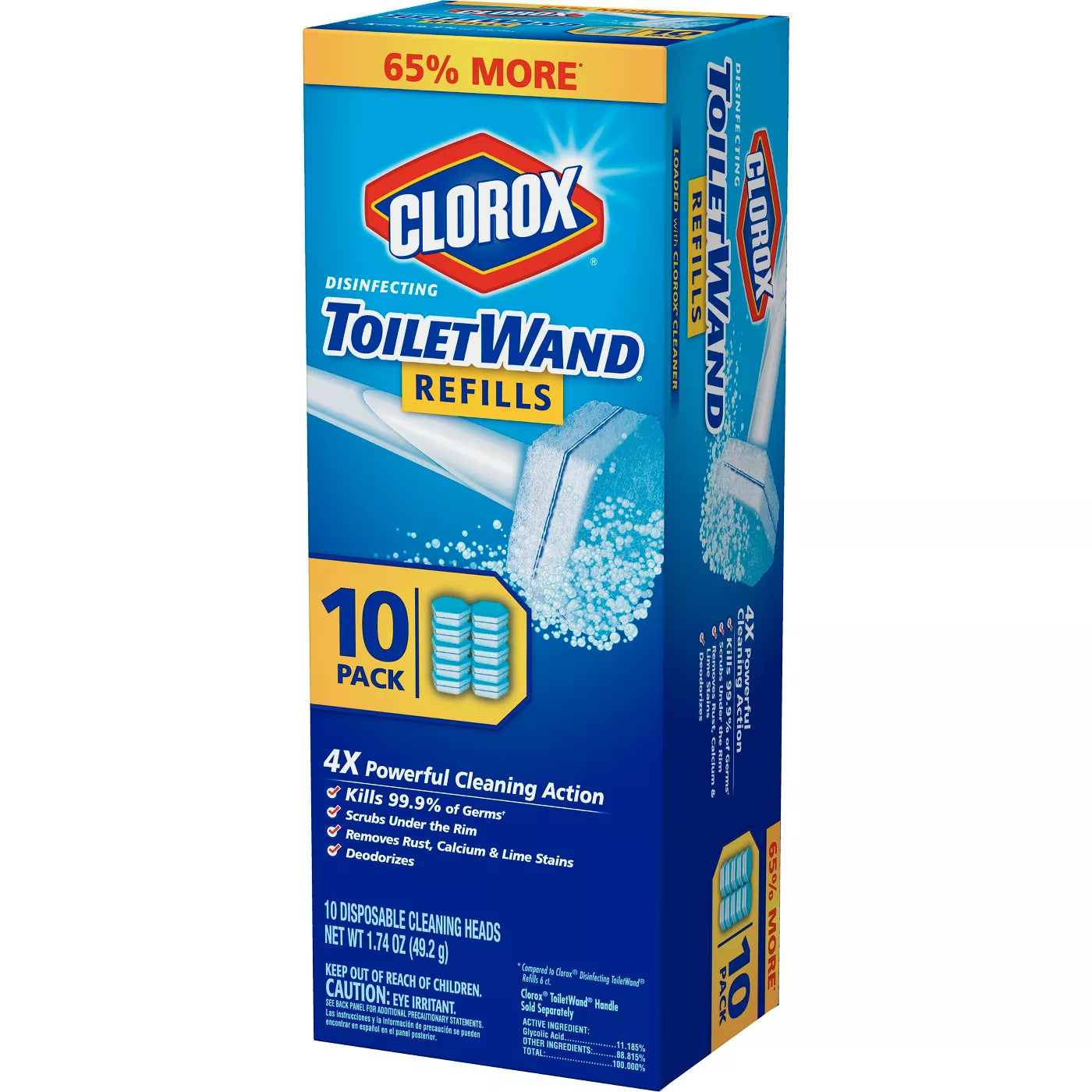 Clorox Toilet Wand Head Refills – Pack of 10