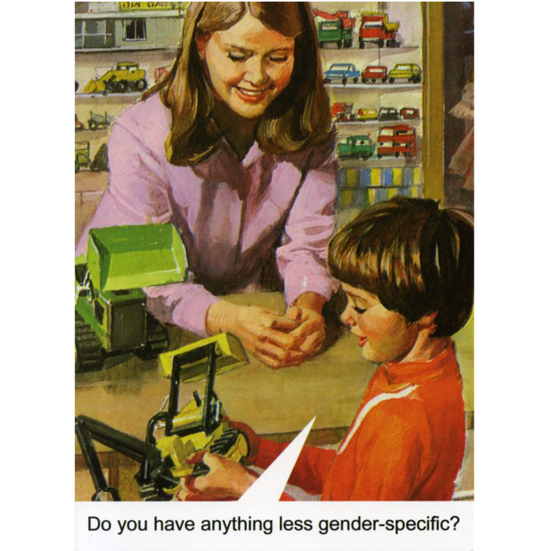 Ladybird Books Card – Gender