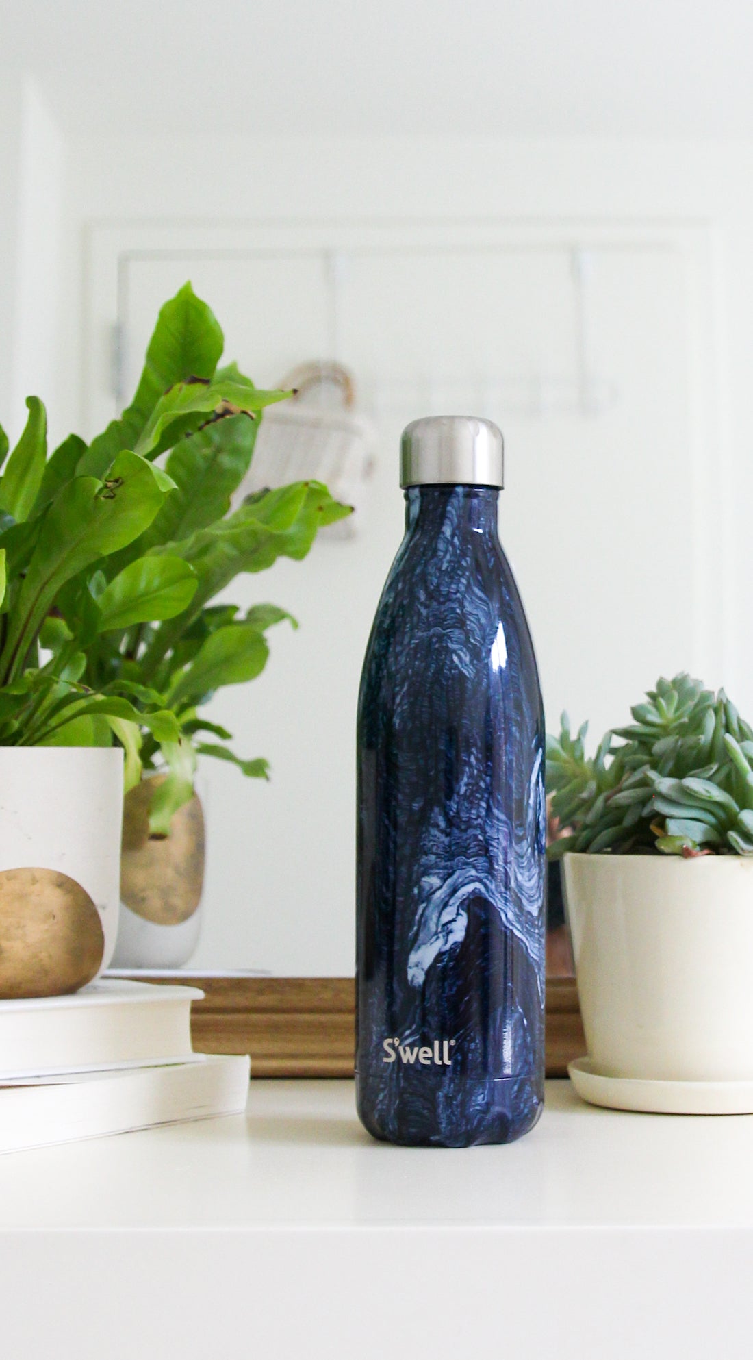 S'well 17oz Insulated Bottle – Azurite Marble