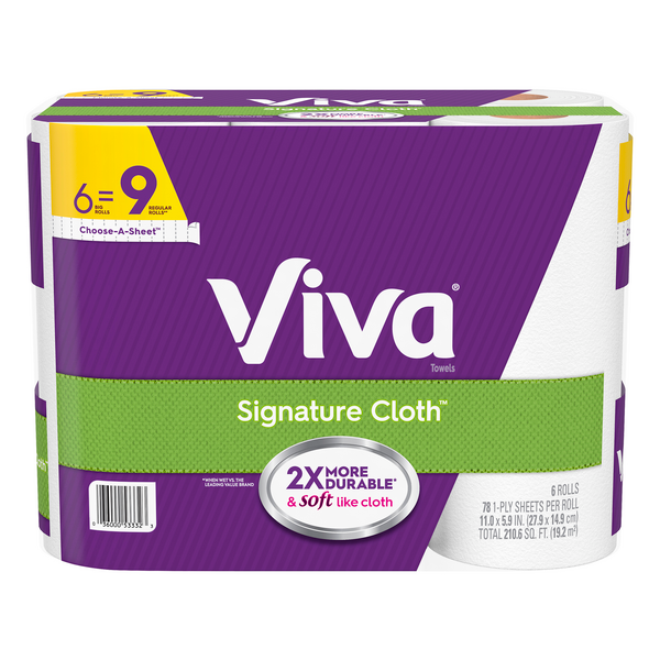 Viva Big Roll Paper Towels – Pack of 6