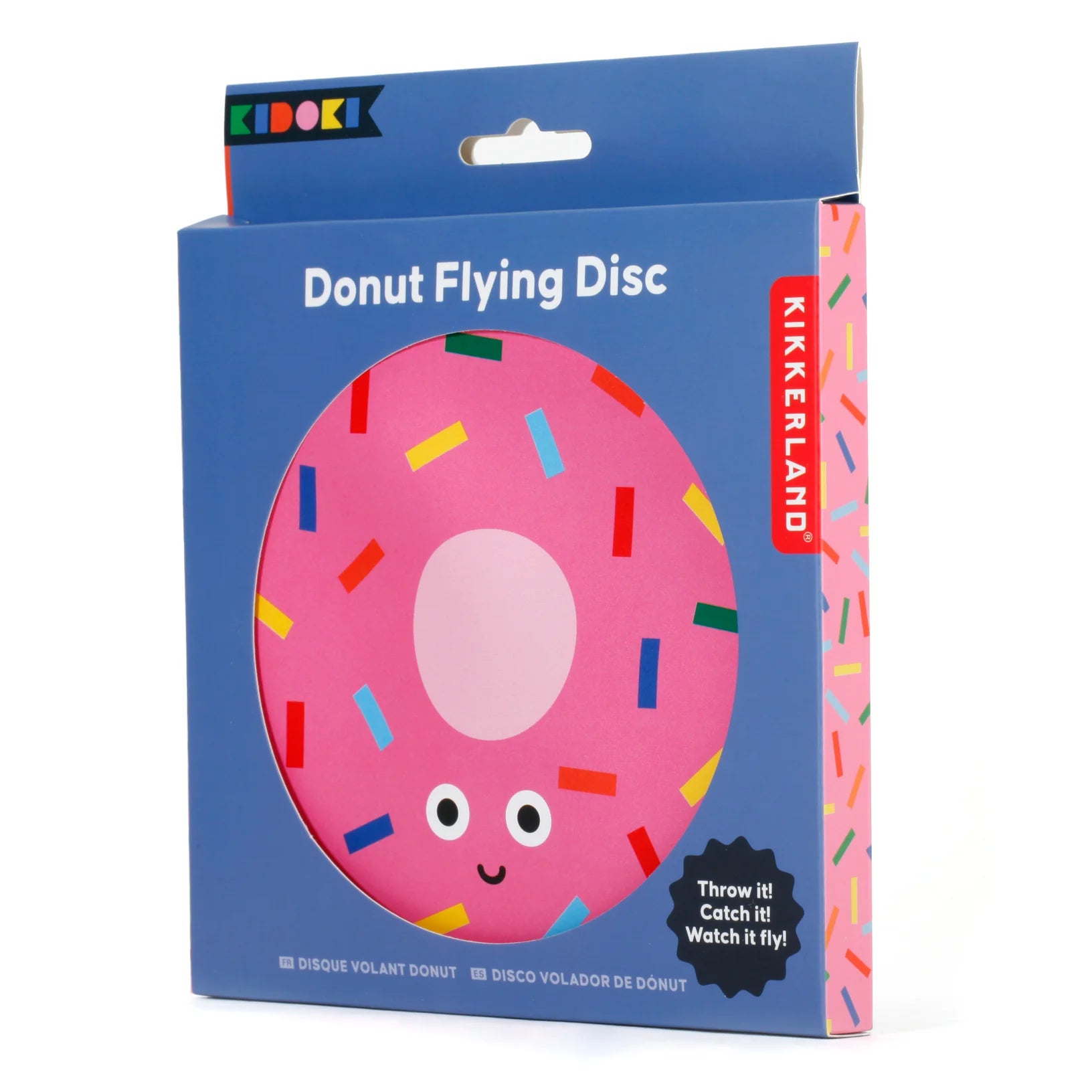 Kikkerland Flexible Silicone Flying Discs – Assorted Styles – Each Sold Separately