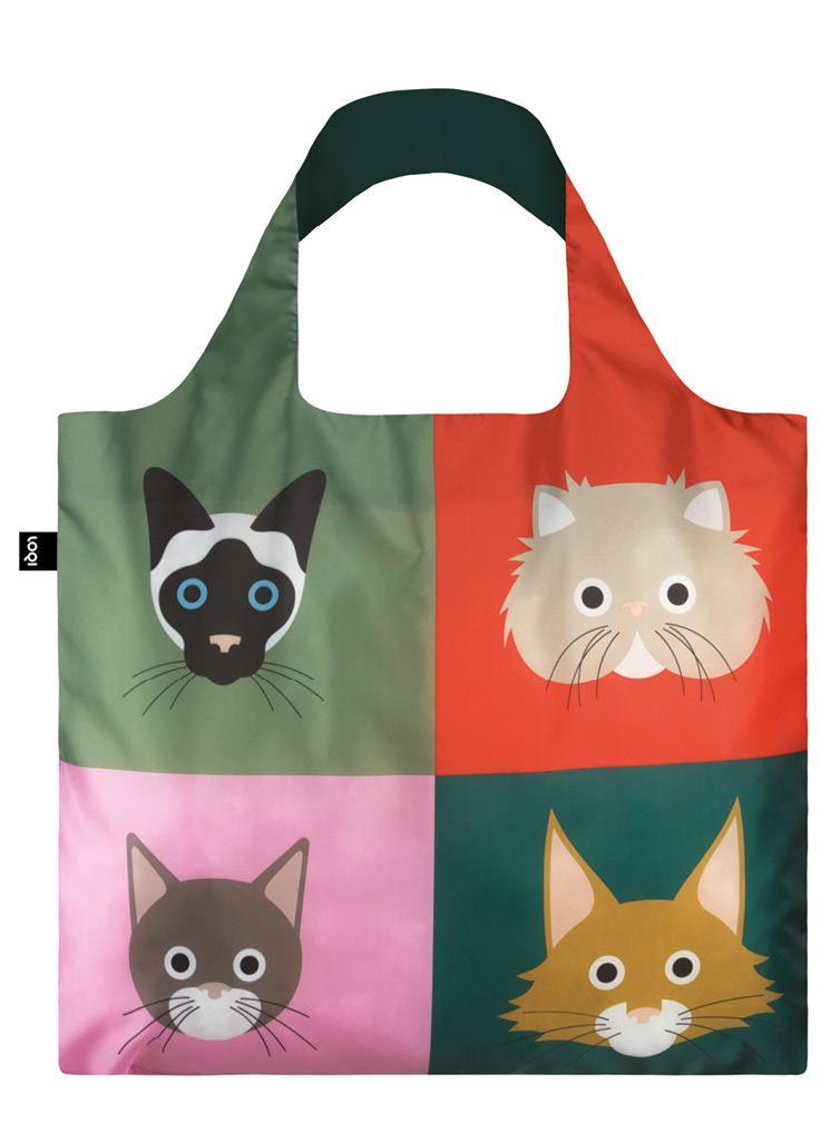 LOQI Reusable Tote Bag – Stephen Cheetham, Cats