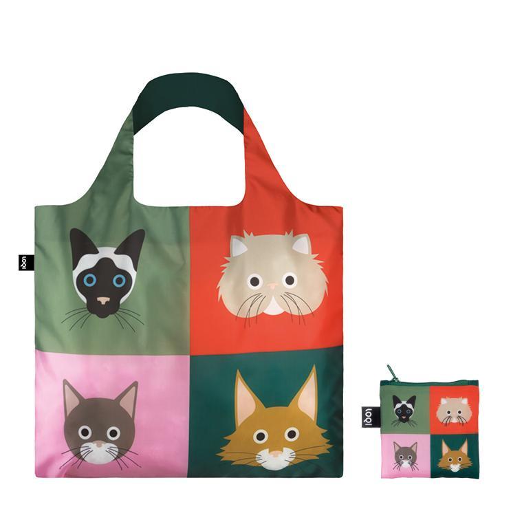 LOQI Reusable Tote Bag – Stephen Cheetham, Cats
