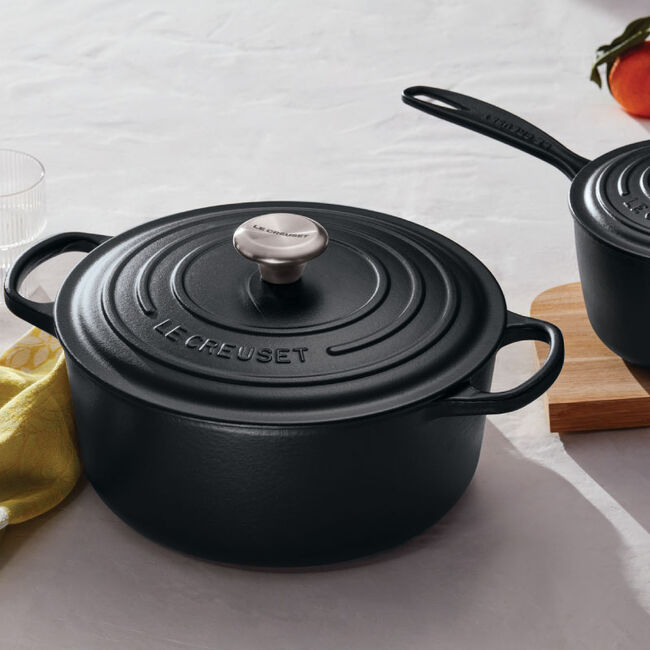 Round Dutch Oven and Fry Pan Lid