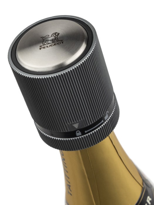 Peugeot - Line Carbon Champagne Stopper for Sparkling Wines
