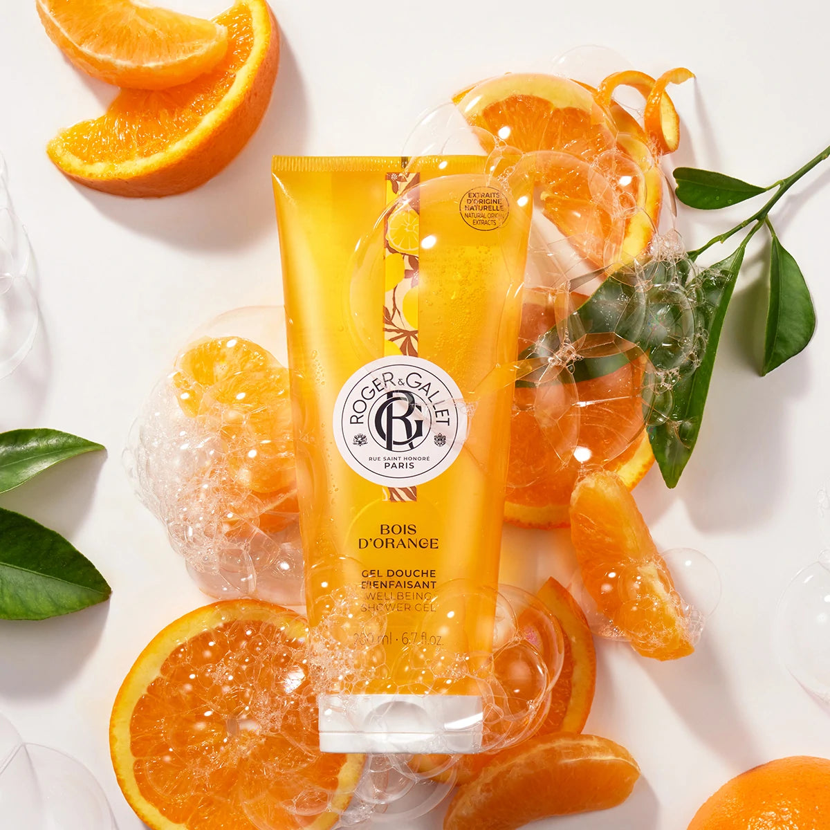 Roger & Gallet Body Wash & Shower Gel – Bois D’orange – 6.7 oz