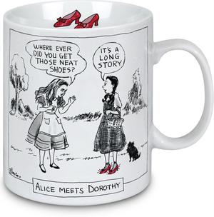 New Yorker Cartoon Mug - Alice Meets Dorothy