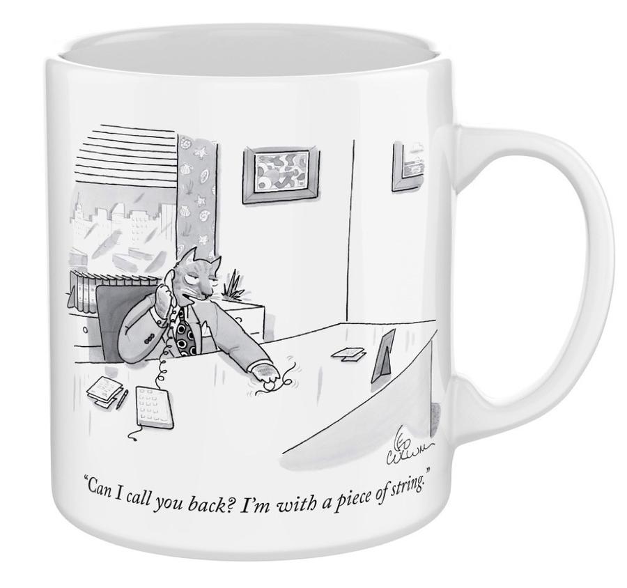 New Yorker Cartoon Mug - Cat