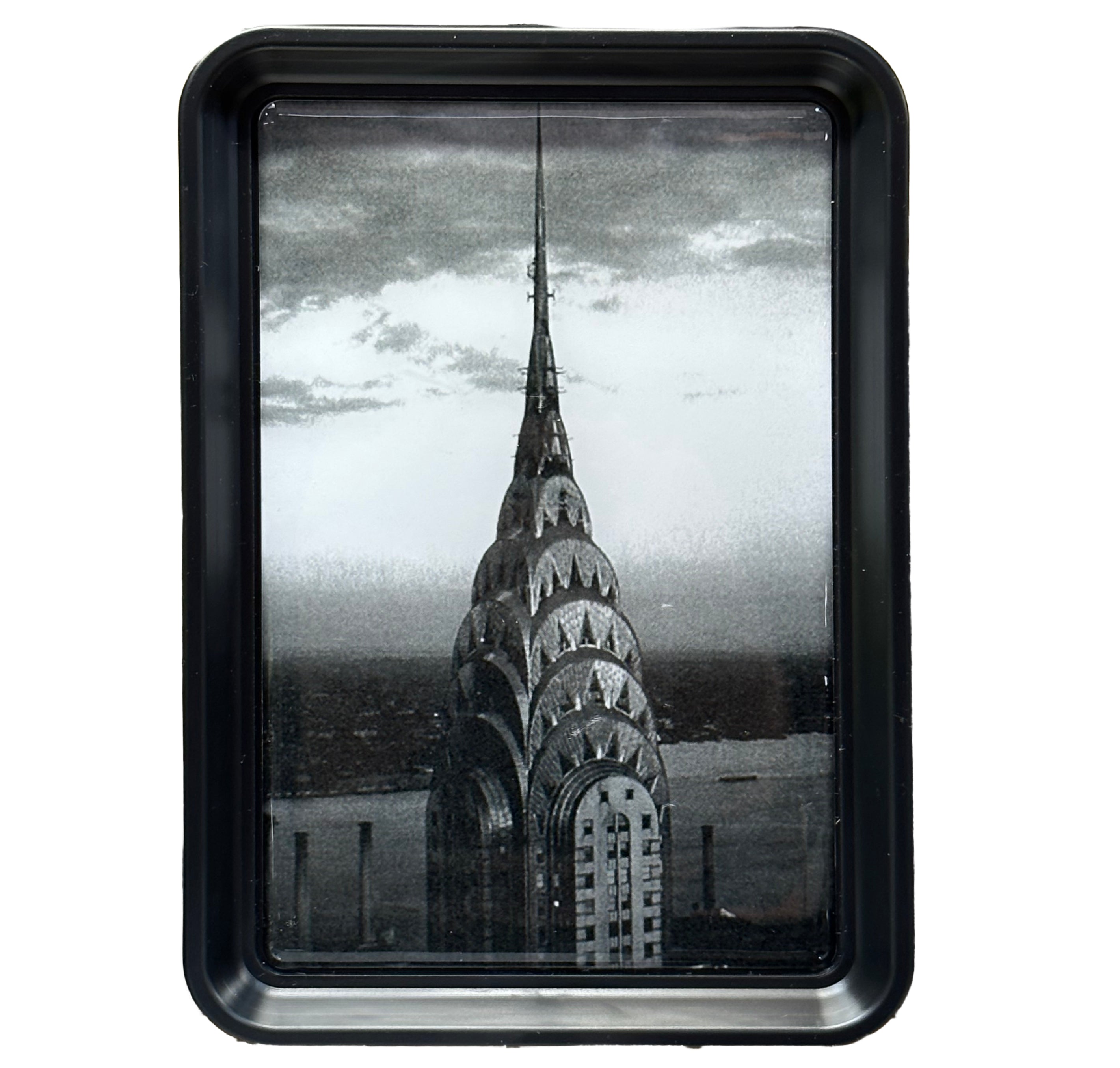 Vintage NYC Chrysler Building Tray by Lucy Lu Designs – 4" x 6""