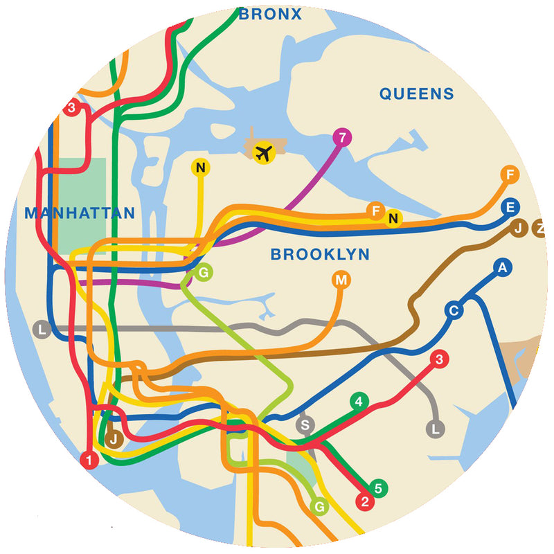 Andreas Silicone Non-Slip Jar Opener – NYC Transit Map