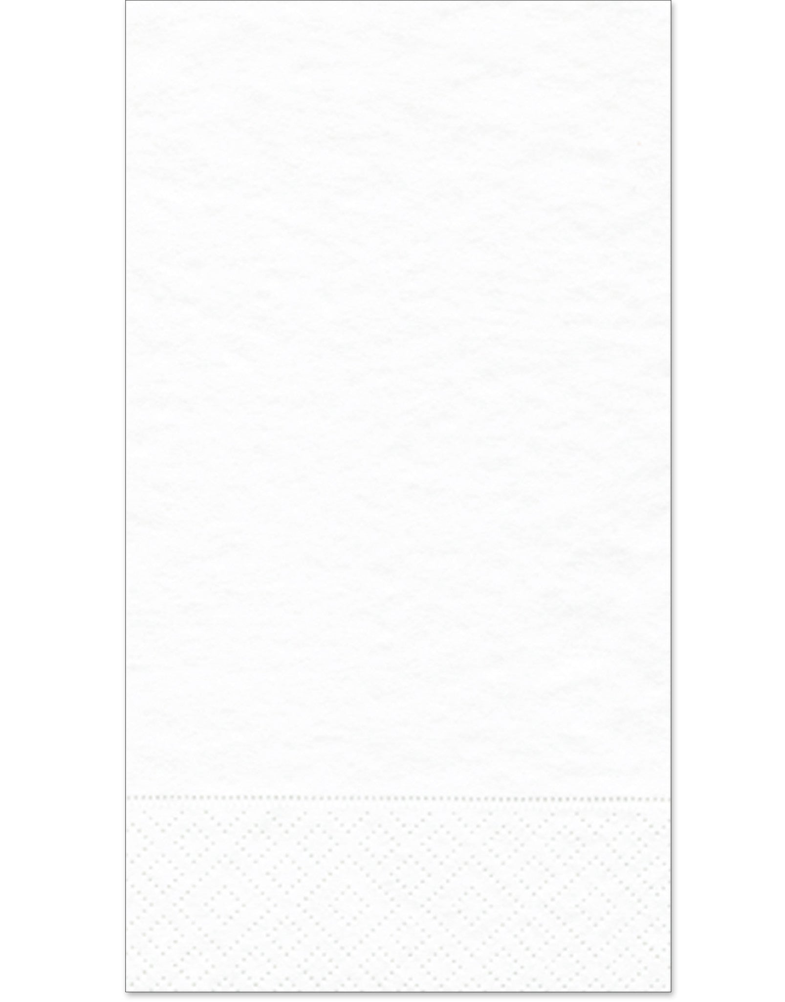 Caspari White Pearl Guest Towels - 15pk