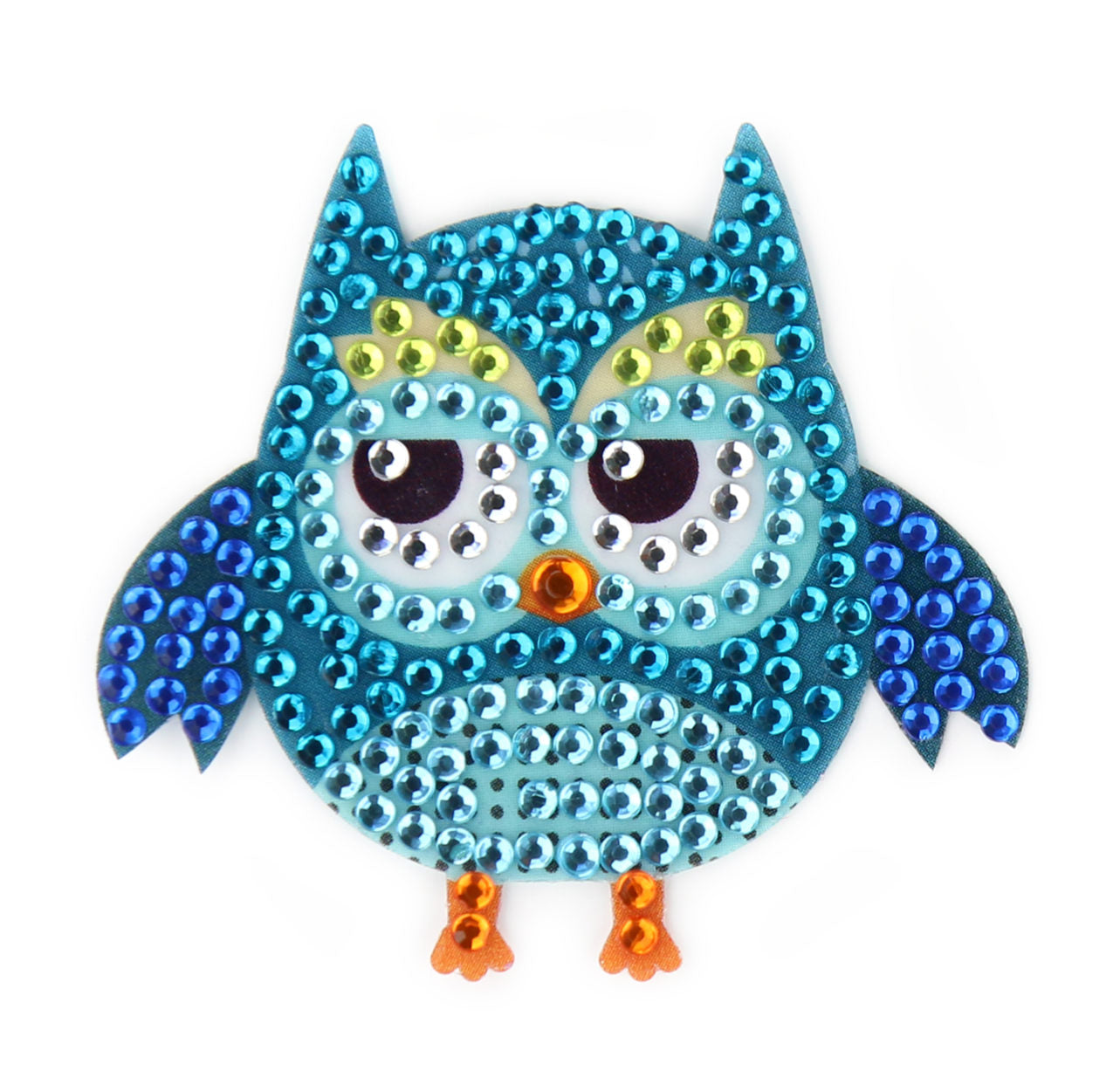 StickerBeans Owl Sparkle Sticker – 2"