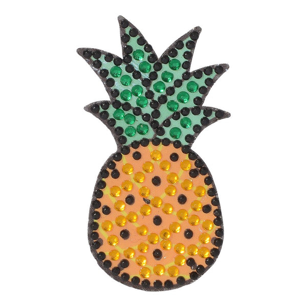 StickerBeans Pineapple Sparkle Sticker – 2"