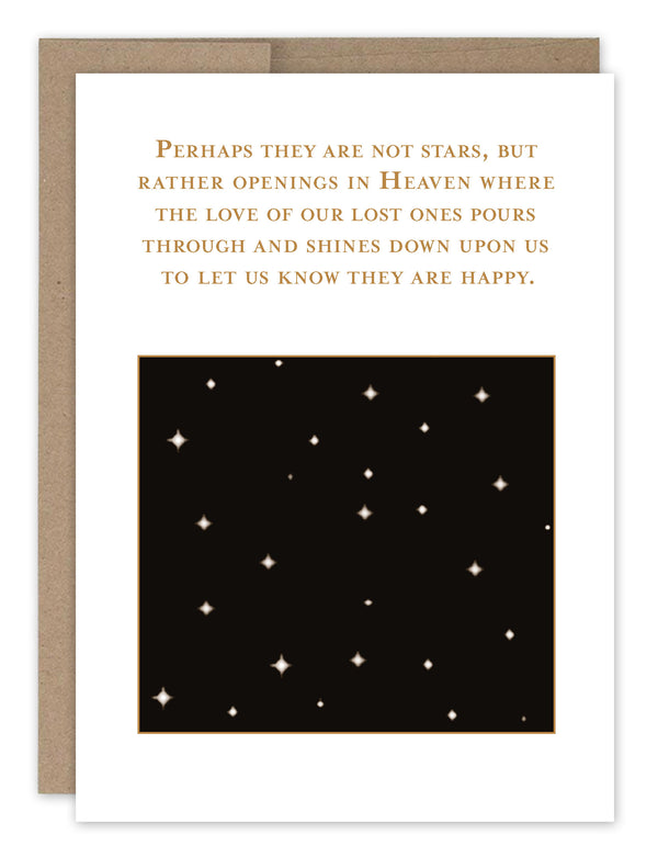 Shannon Martin Sympathy Card – Stars