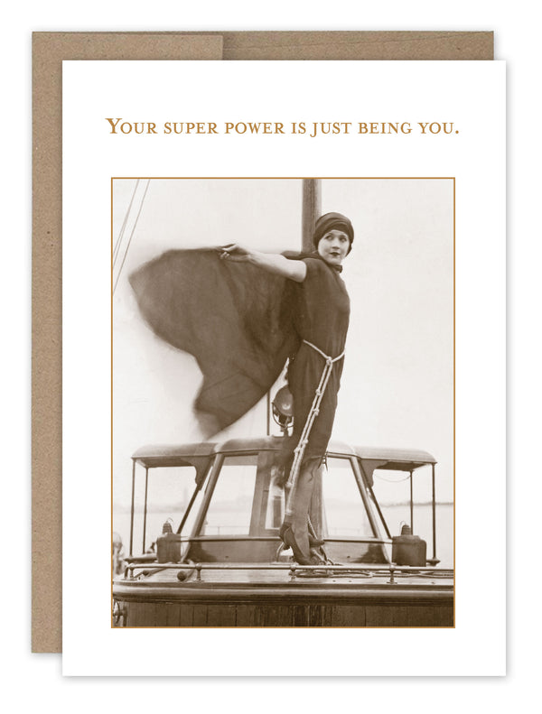 Shannon Martin Birthday Card – Super Power