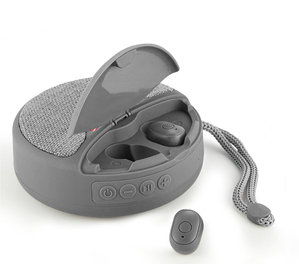 SPUDS – Wireless Earbuds with Built-in Speaker