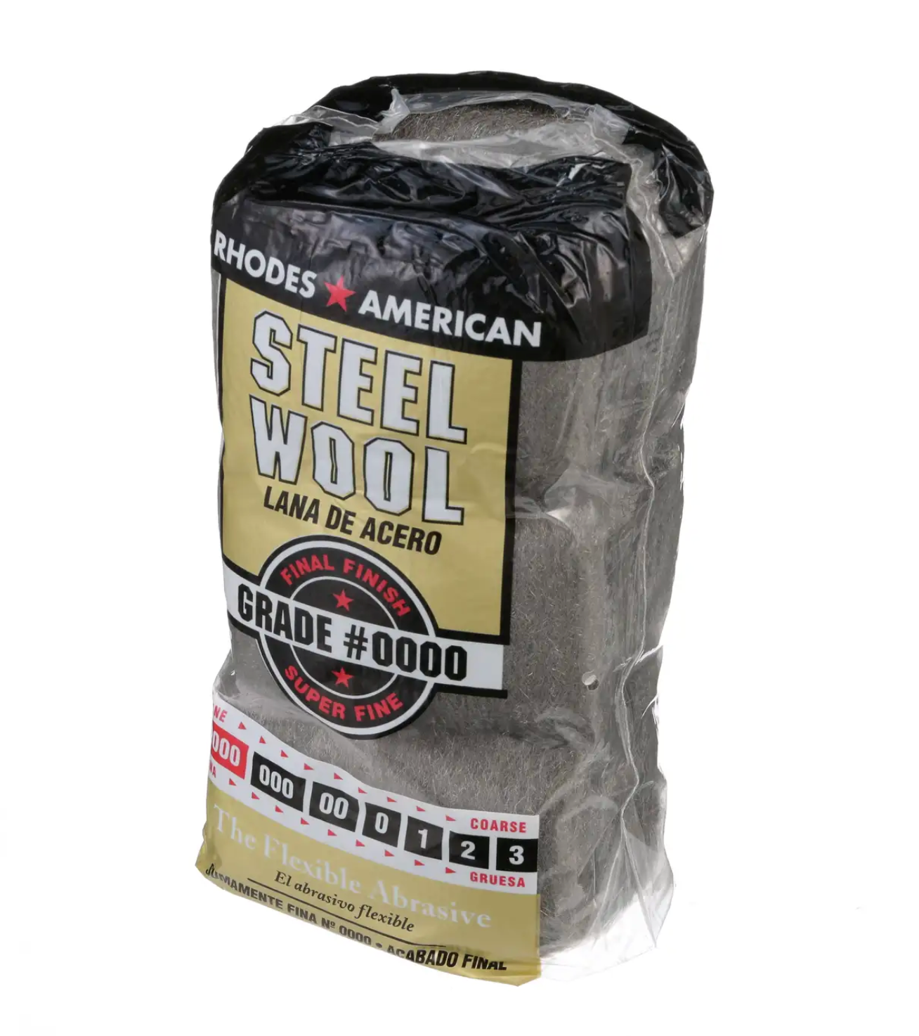 Steel Wool Pads – #0000 Super Fine – Pack of 12