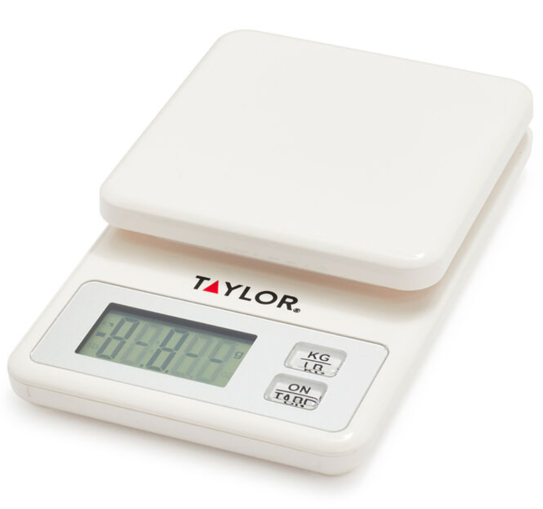 Compact Kitchen Scale Taylor Compact Digital Kitchen Scale