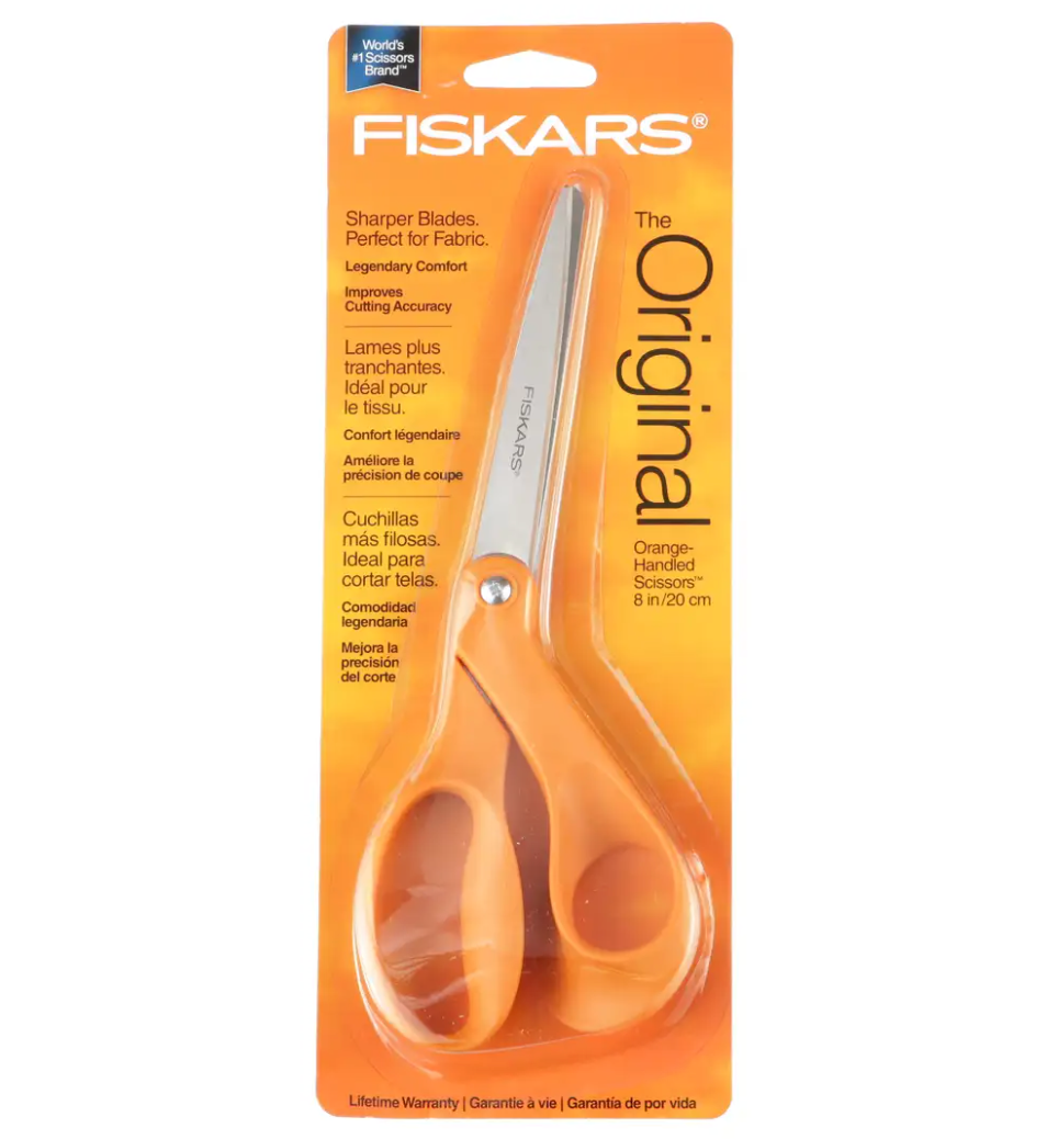 Fiskars Right Handed Scissors – 8-In.