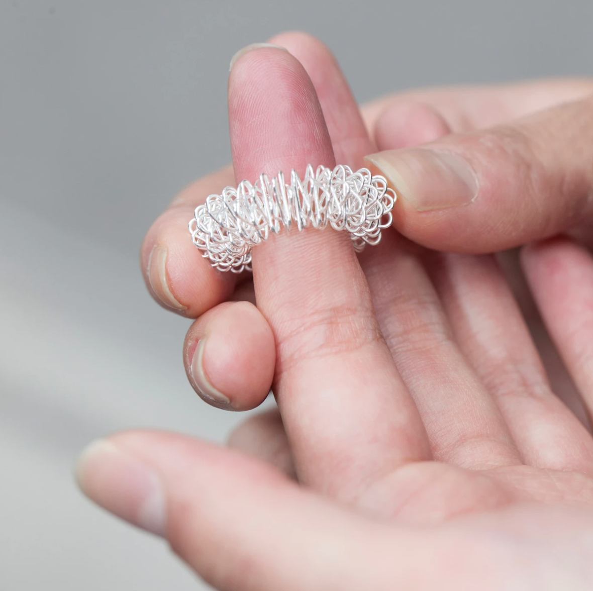 Acupressure Rings Spiky Sensory Rings Fingers Reduce Anxiety - Temu