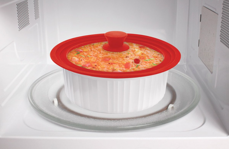 Universal Pot Lid and Microwave Cover