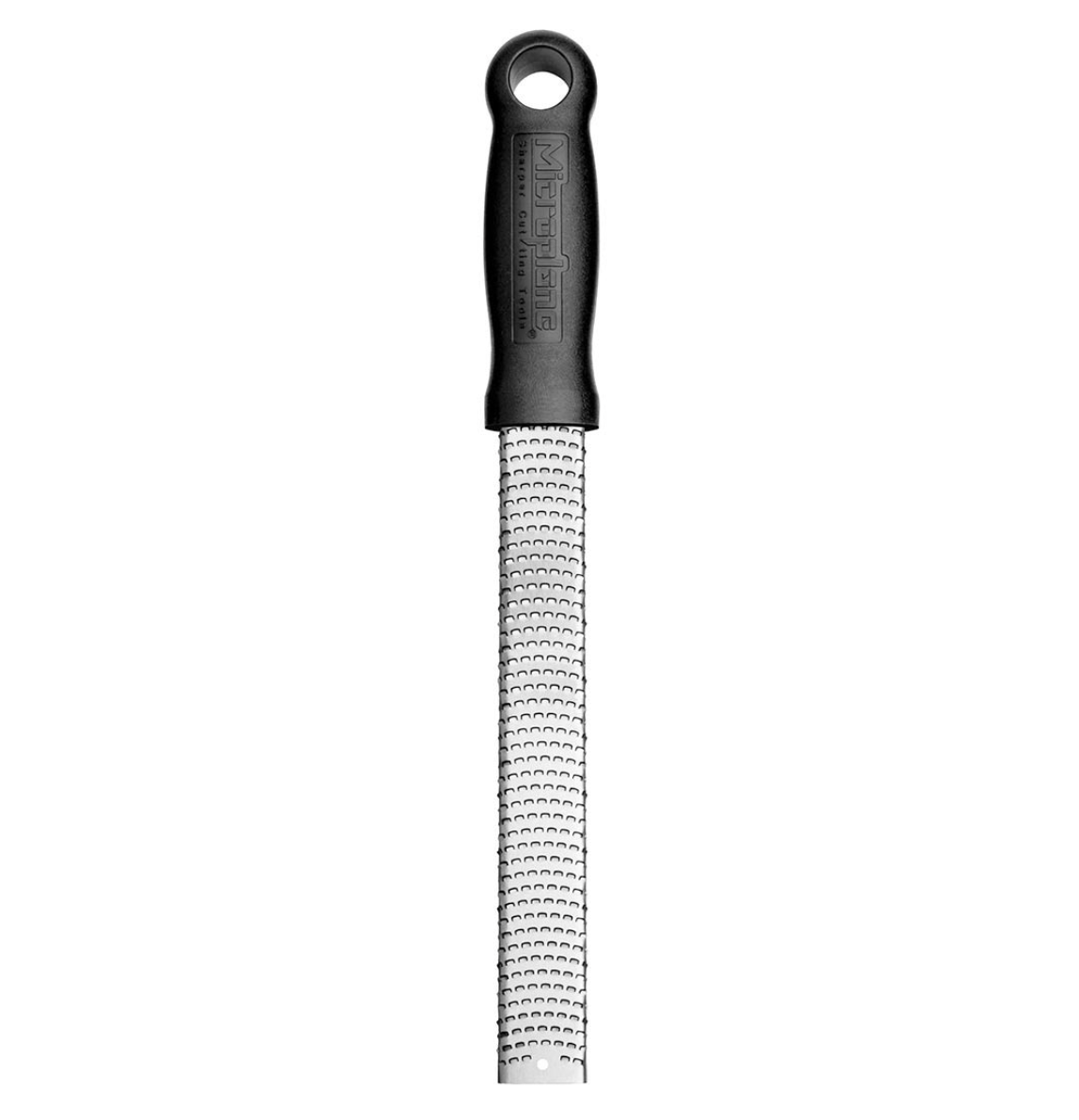 Microplane Classic Stainless Steel Zester & Cheese Grater - Black