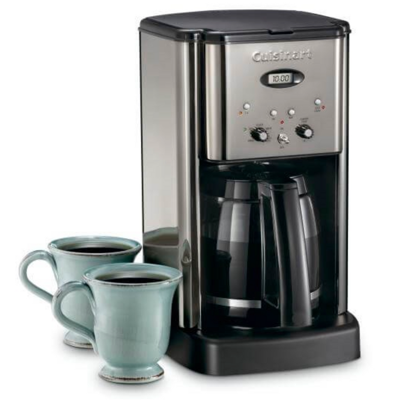 Stainless Steel 12-Cup Programmable Coffee Maker