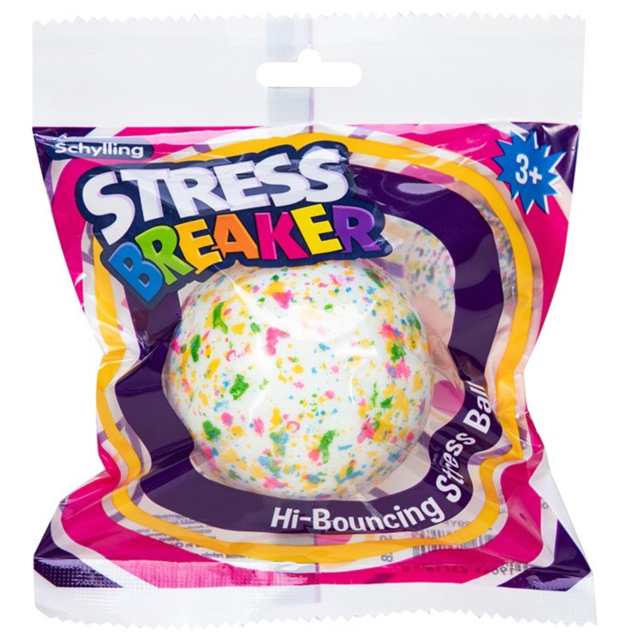 Stress Breaker Hi-Bounce Rainbow Stress Ball
