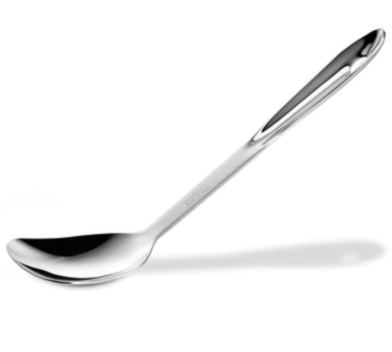 All-Clad T102 Stainless Steel Solid Spoon Kitchen Tool – 13"