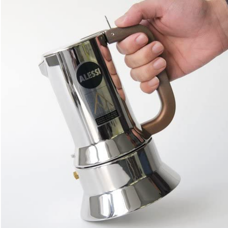 Alessi Espresso Maker 9090 by Richard Sapper – 6-Cup